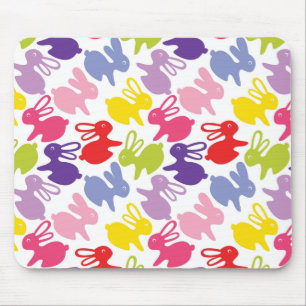 Muster mit Ostern-Kaninchen Mousepad