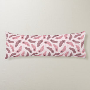 Muster mit Pfaufedern Seitenschläferkissen