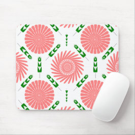 Muster mit rosa Blume Mousepad