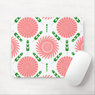 Muster mit rosa Blume Mousepad