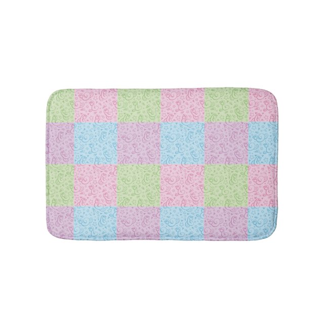 Muster mit Schlangen Badematte (Vorderseite)