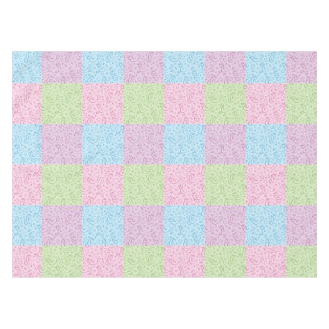 Muster mit Schlangen Tischdecke (Vorderseite (Horizontal))