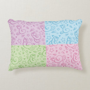 Muster mit Schlangen Zierkissen