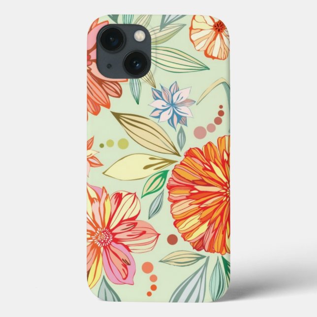 Muster mit Sternen Case-Mate iPhone Hülle (Rückseite)