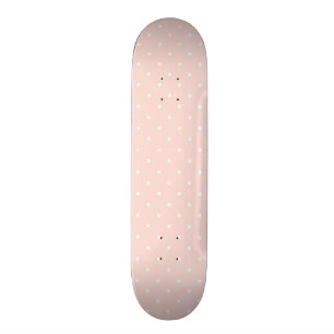 Muster mit weißen Tupfen Skateboard