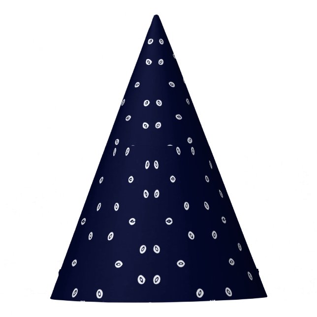 Muster Modern Stylisch Sommer Vintage Partyhütchen (Vorderseite)