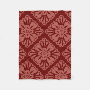 Muster Moderne, stilvolle geometrische Trendy Fleecedecke