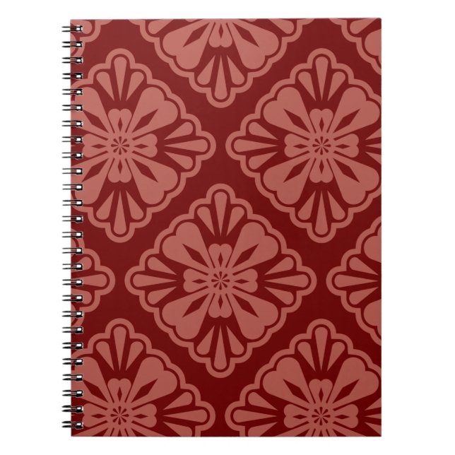 Muster Moderne, stilvolle geometrische Trendy Notizblock (Vorderseite)
