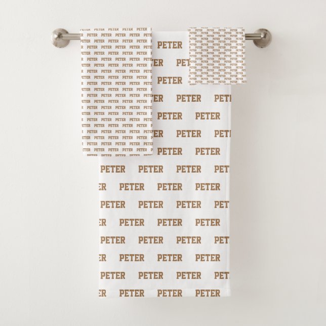 Muster Modernes hellbraunes Set (Insitu)