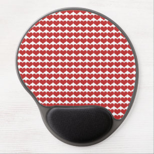 Muster-Mousepad für Niedliche rote Herzen Gel Mousepad