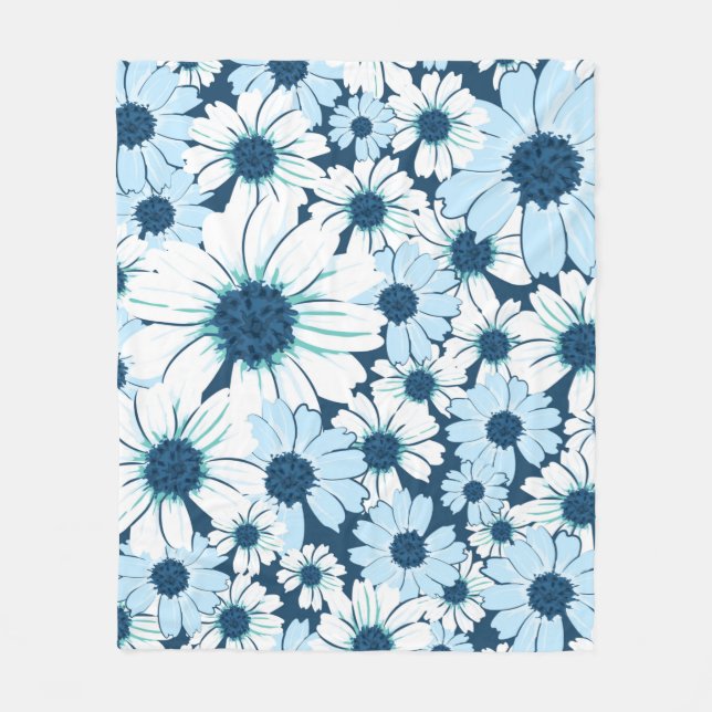 Muster ohne Blumen/Textilemuster der Blume, ab Fleecedecke (Vorderseite)