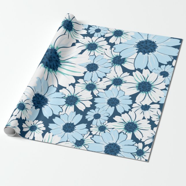 Muster ohne Blumen/Textilemuster der Blume, ab Geschenkpapier (Ungerollt)