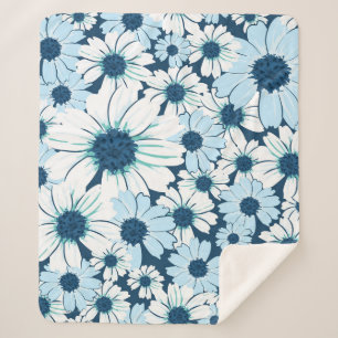 Muster ohne Blumen/Textilemuster der Blume, ab Sherpadecke