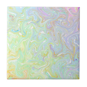 Muster, Pastell, Minze, Rosa, Türkis, Weiß, Fliese