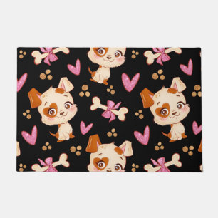 Muster Pets Niedlich Funny Puppy Lover Fußmatte