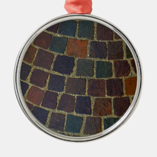 Muster Silbernes Ornament