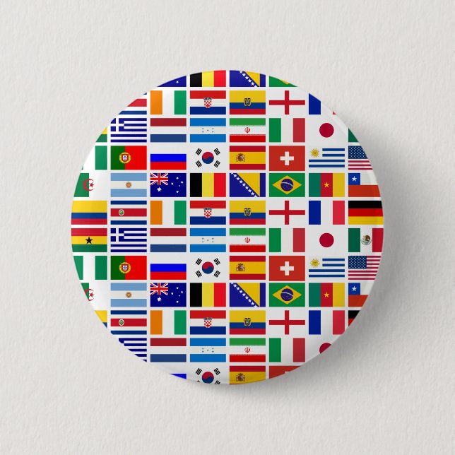 Muster SOCCER 2014 Button (Vorderseite)