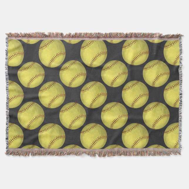 Muster Softball Decke (Vorderseite)