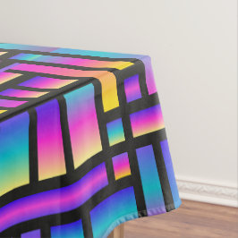 Muster Stilvoll modern - geometrischer Tartan der  Tischdecke