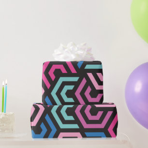 Muster Stilvoll Modern- Mode Geometrisch farbenfro Geschenkpapier