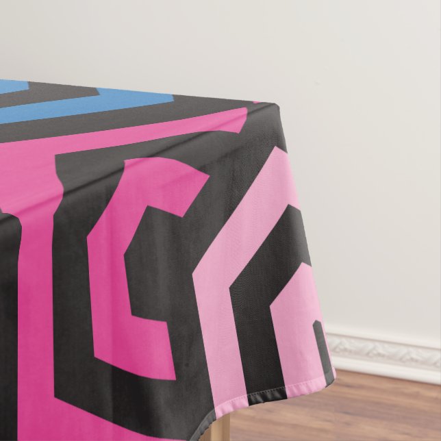 Muster Stilvoll modern - Mode geometrisch farbig Tischdecke (Beispiel)