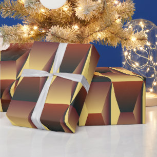 Muster Stilvolle Mode- Geometrische Moderne Elegan Geschenkpapier