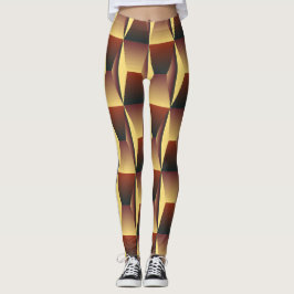 Muster Stilvolle Mode- Geometrische Moderne Elegan Leggings