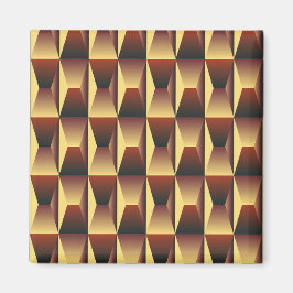 Muster Stilvolle Mode- Geometrische Moderne Elegan Magnet