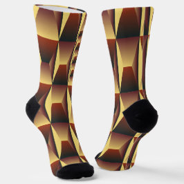 Muster Stilvolle Mode- Geometrische Moderne Elegan Socken