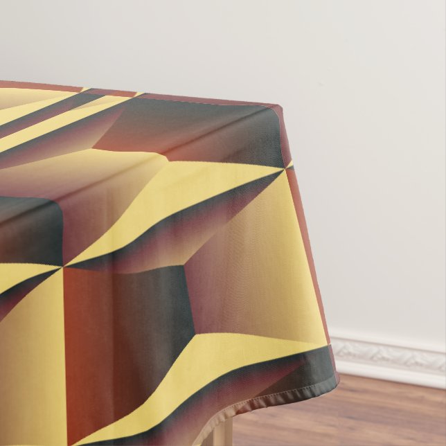 Muster Stilvolle Mode- Geometrische Moderne Elegan Tischdecke (Beispiel)