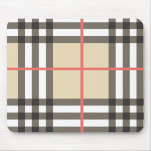 Muster Stilvolle Schottische Geometrische Mode Mousepad