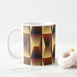 Muster Stylische Mode - Geometrisch Modern Elegant Kaffeetasse