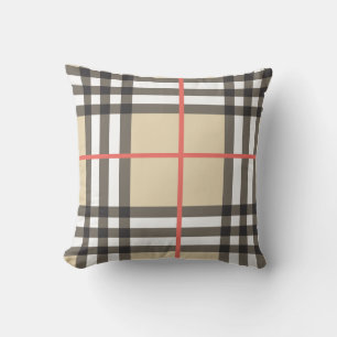 Muster Stylische schottische geometrische Mode Kissen