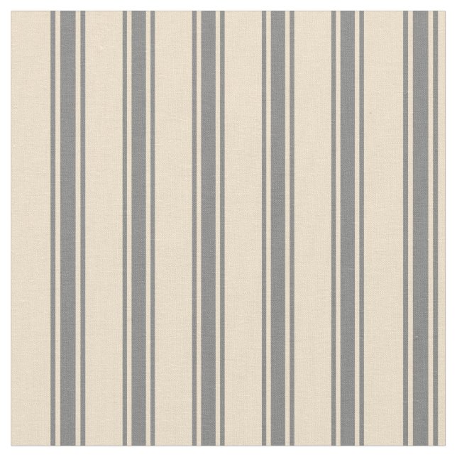 Muster Tan und Grau Streifen/Linien Stoff (Nahaufnahme)