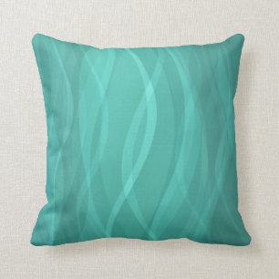 Muster tonte abstraktes Kissen des steamy