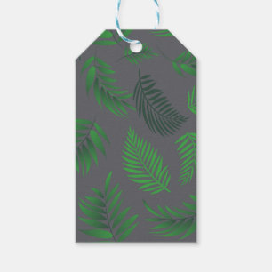 Muster tropischer Blätter 13 Geschenkanhänger