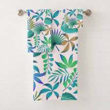 Muster tropischer Blätter