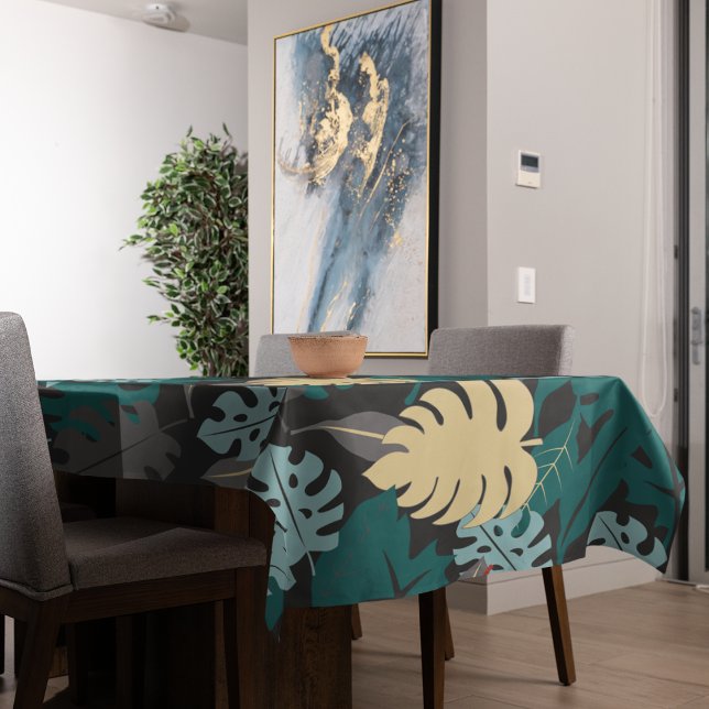 Muster tropischer Blätter Tischdecke (Table cloth)