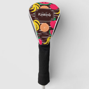 Muster tropischer Früchte Golf Headcover