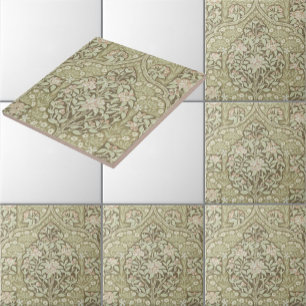 Muster Vintag blühender Kirschbaumen Fliese