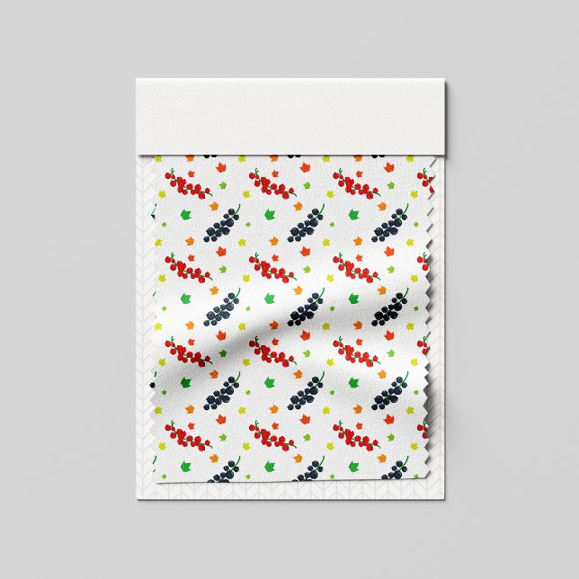 Muster von Beeren, Rotzbeeren, Blaubeere, Obst Stoff (Von Creator hochgeladen)