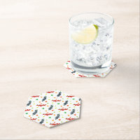 Muster von Beeren, Rotzbeeren, Blaubeere, Obst