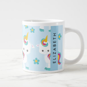 Muster von Einhörnern, Niedlichen Einhörnchen, Ihr Jumbo-Tasse