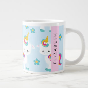 Muster von Einhörnern, Niedlichen Einhörnchen, Ihr Jumbo-Tasse