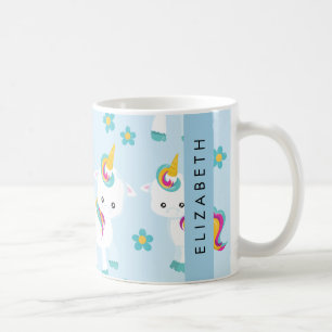 Muster von Einhörnern, Niedlichen Einhörnchen, Ihr Kaffeetasse