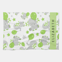 Muster von Elefanten, Niedliche Elefanten, Ihr Nam