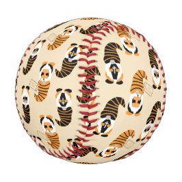 Muster von Gnomen, Halloween-Gnomen-Trick oder -Be Baseball