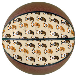 Muster von Gnomen, Halloween-Gnomen-Trick oder -Be Basketball