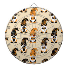 Muster von Gnomen, Halloween-Gnomen-Trick oder -Be Dartscheibe