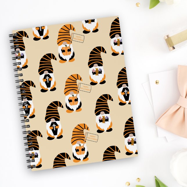 Muster von Gnomen, Halloween-Gnomen-Trick oder -Be Planer (Von Creator hochgeladen)